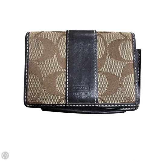 Wallet Designer By Coach, Size: Small