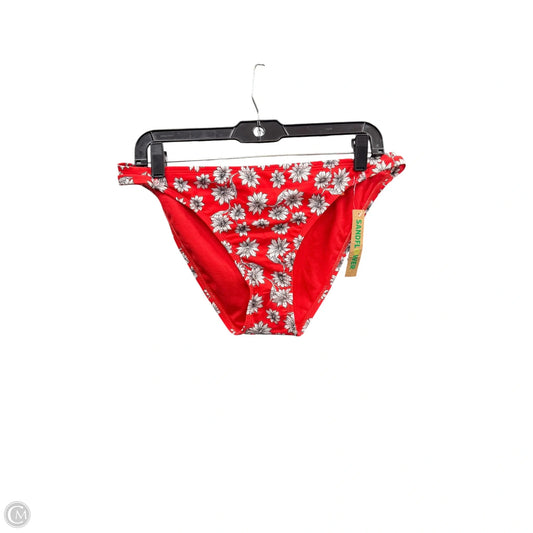 Swimsuit Bottom By Clothes Mentor In Floral Print, Size: Xl