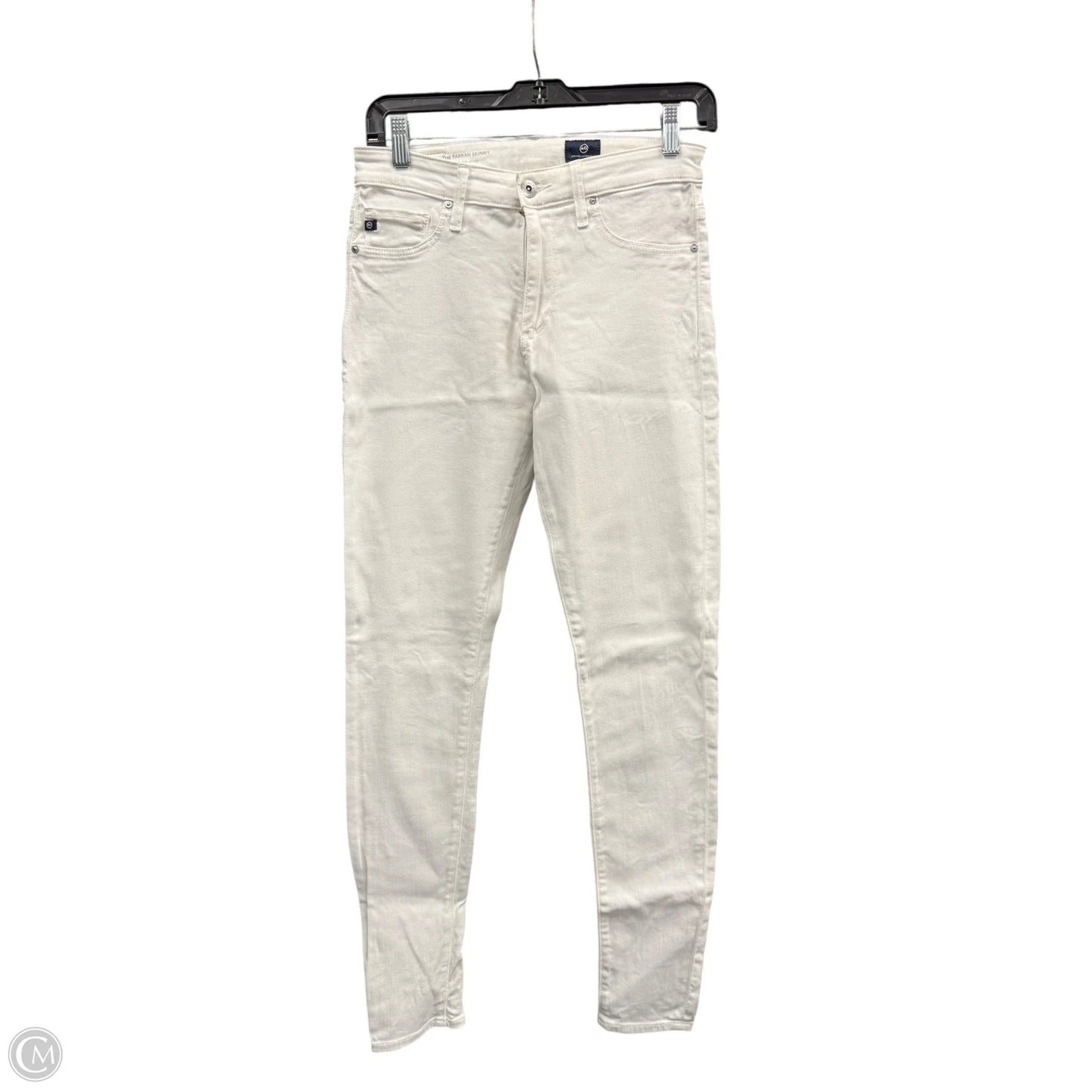 Jeans Skinny By Adriano Goldschmied In White, Size: 4