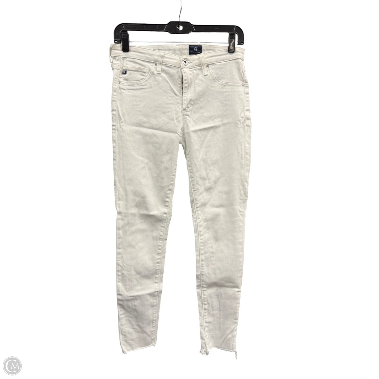 Jeans Skinny By Adriano Goldschmied In White, Size: 4