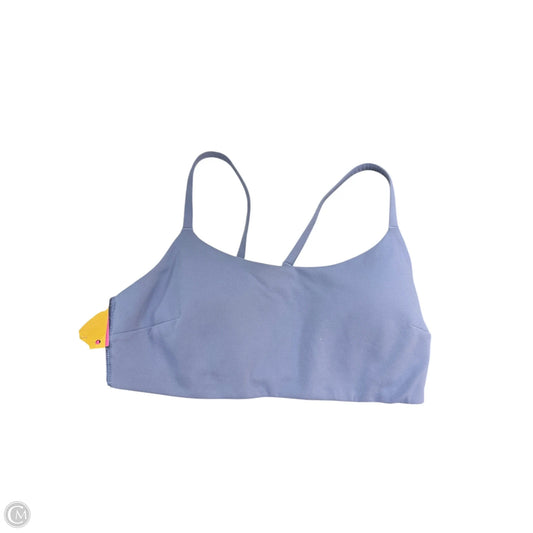 Athletic Bra By Lululemon In Blue, Size: 8