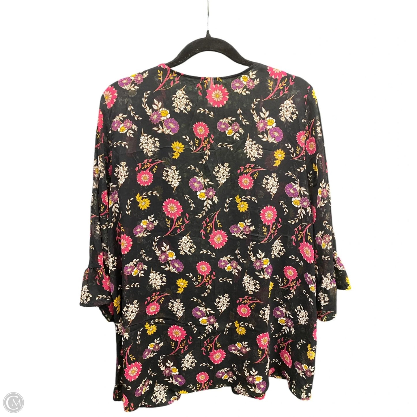 Kimono By Xhilaration In Floral Print, Size: Xl
