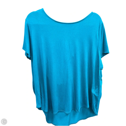 Top Short Sleeve By Philosophy In Green, Size: 2x
