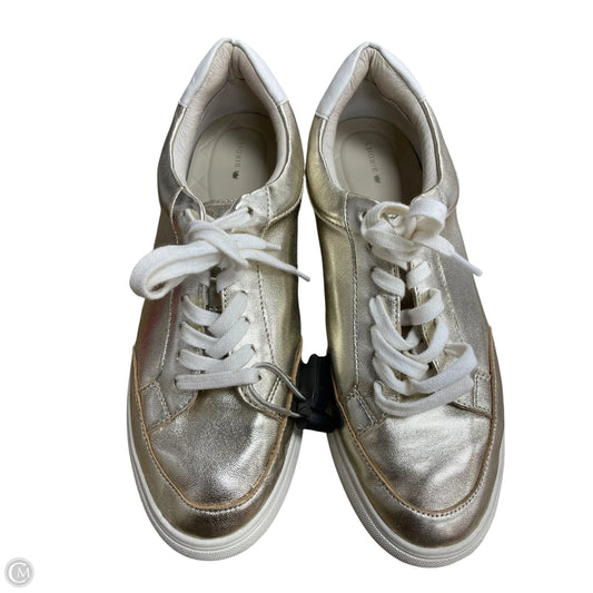 Shoes Sneakers By Birdies In Gold, Size: 10