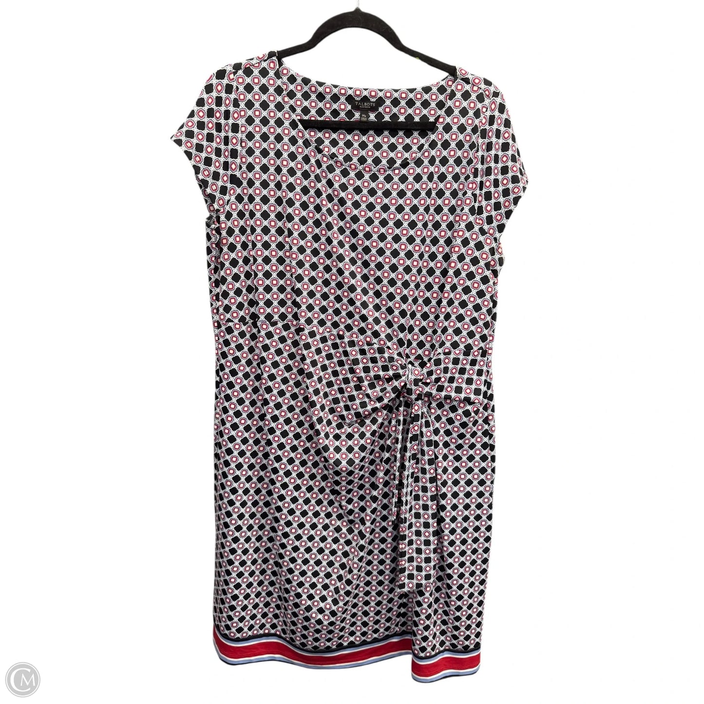 Dress Casual Short By Talbots In Geometric Pattern, Size: 1x