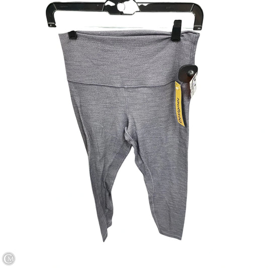 Athletic Leggings By Lululemon In Grey, Size: 8