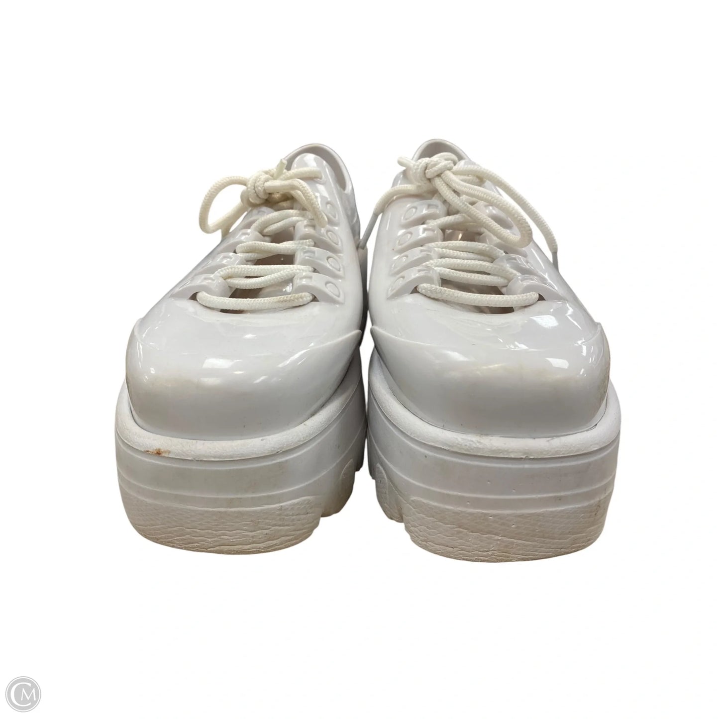 Shoes Sneakers Platform By Clothes Mentor In White, Size: 8