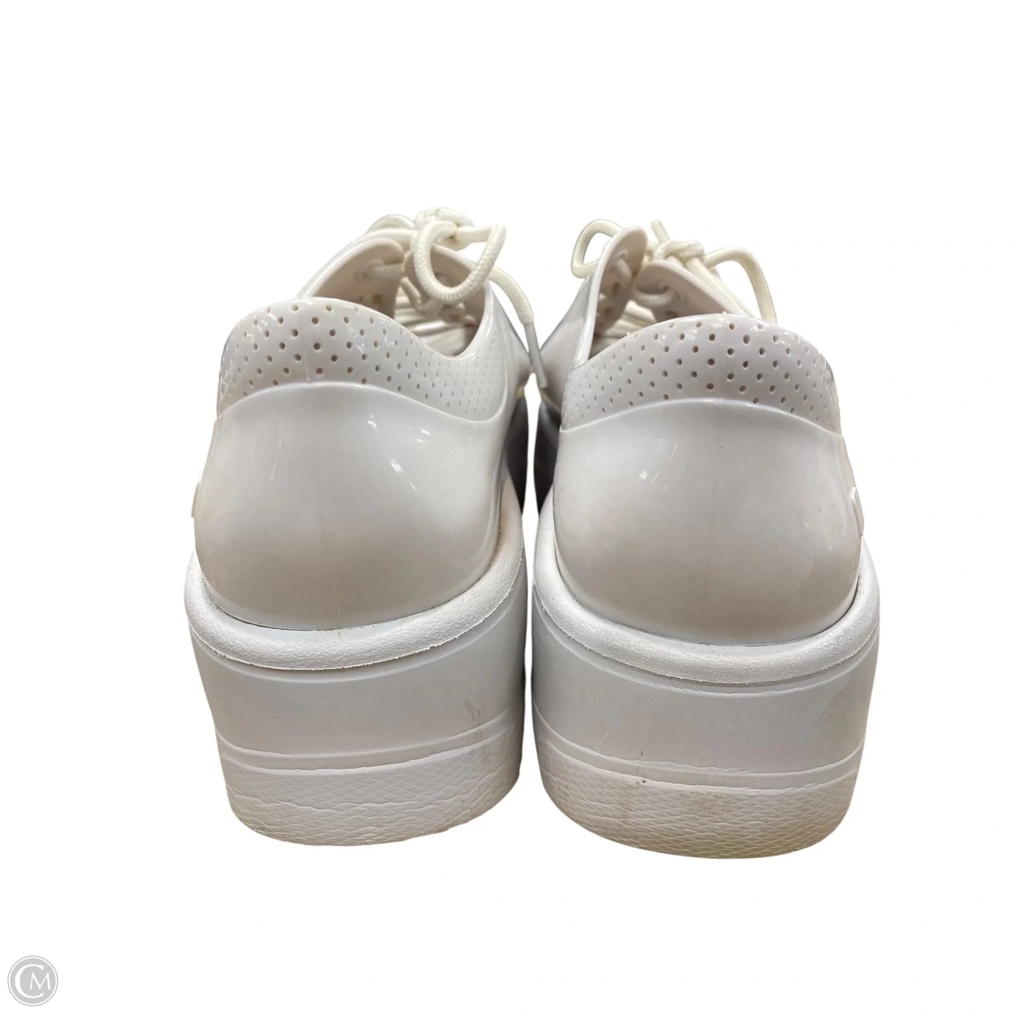 Shoes Sneakers Platform By Clothes Mentor In White, Size: 8