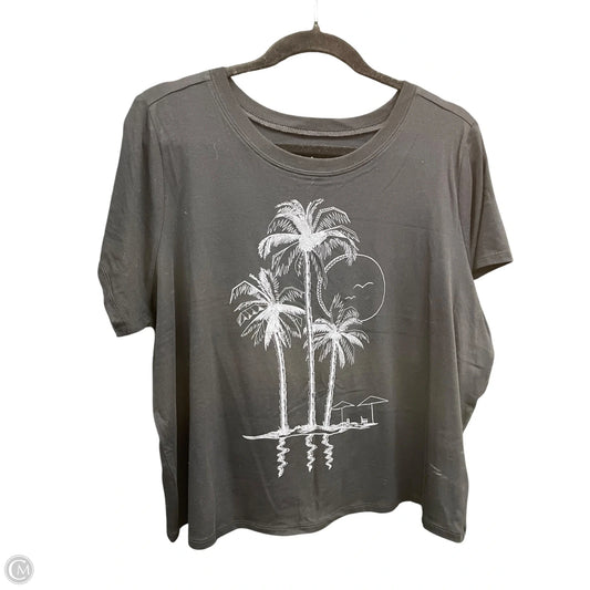 Top Short Sleeve Basic By Torrid In Black, Size: 2x