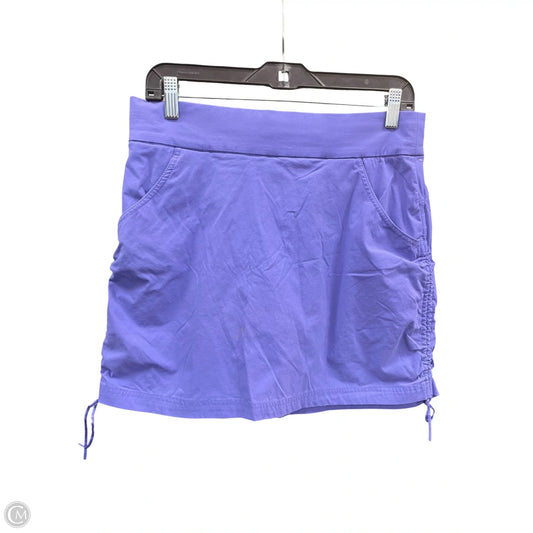 Athletic Skort By Columbia In Purple, Size: M