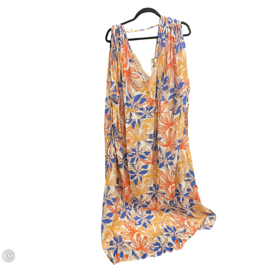 Dress Casual Maxi By By Together In Floral Print, Size: L