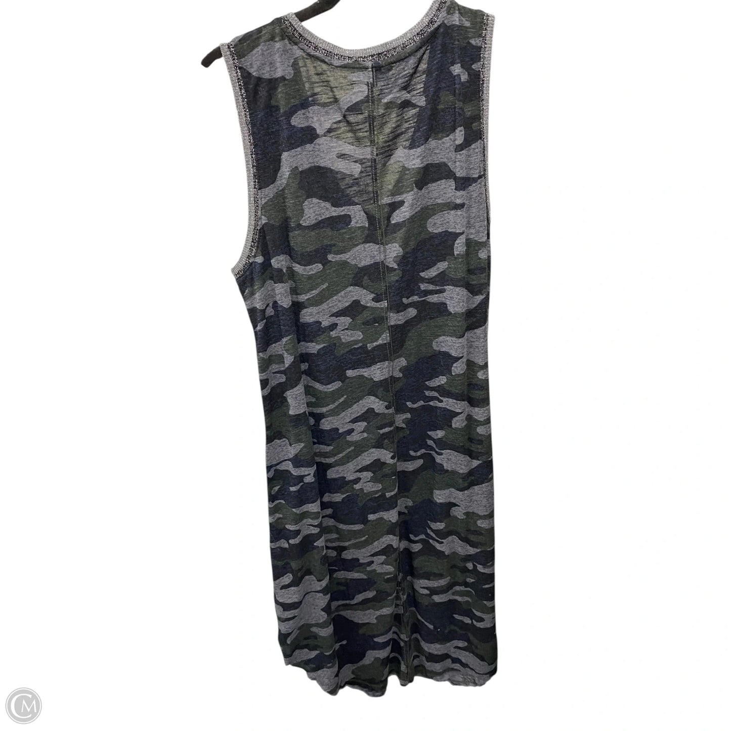 Dress Casual Midi By Democracy In Camouflage Print, Size: S