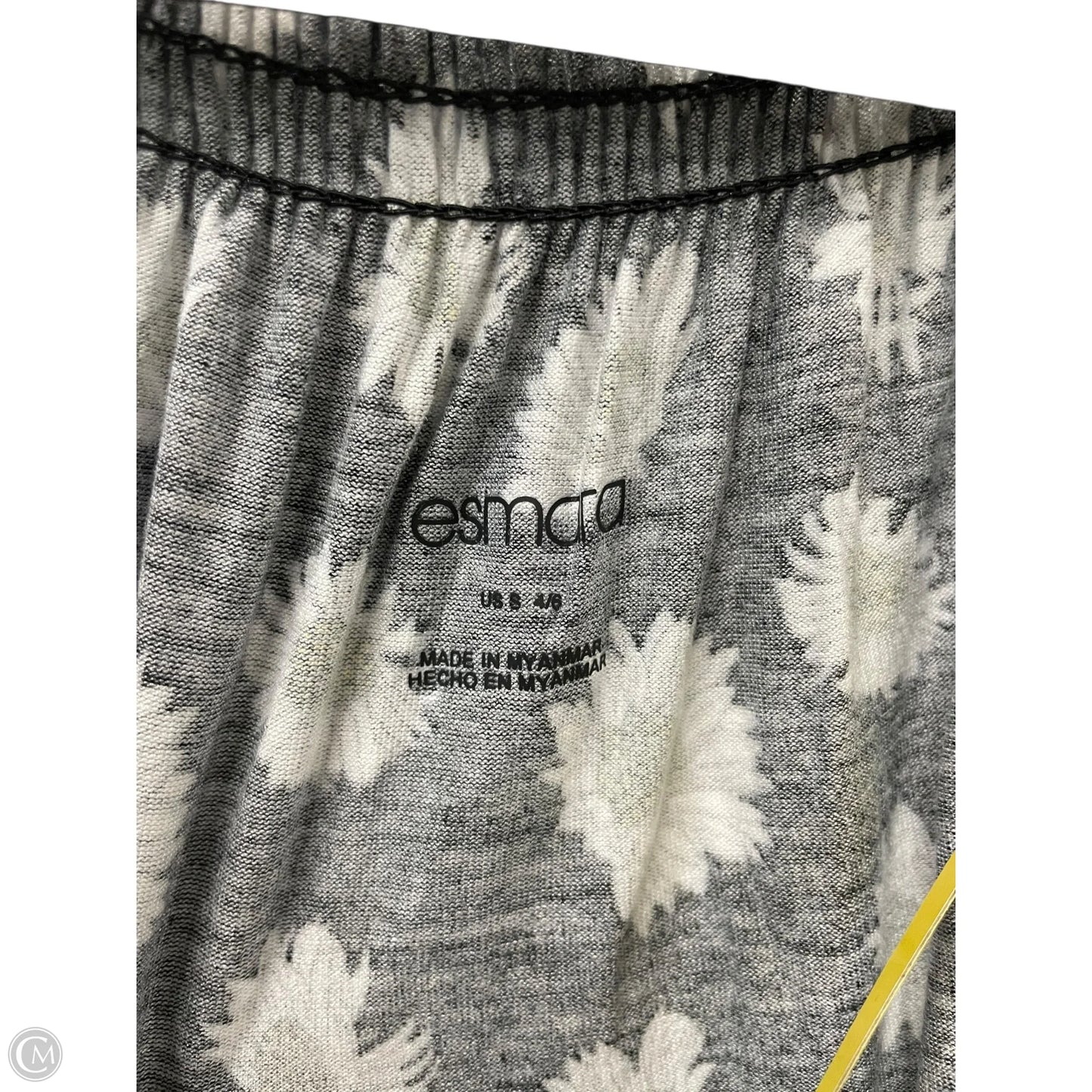 Top Short Sleeve By Clothes Mentor In Floral Print, Size: S
