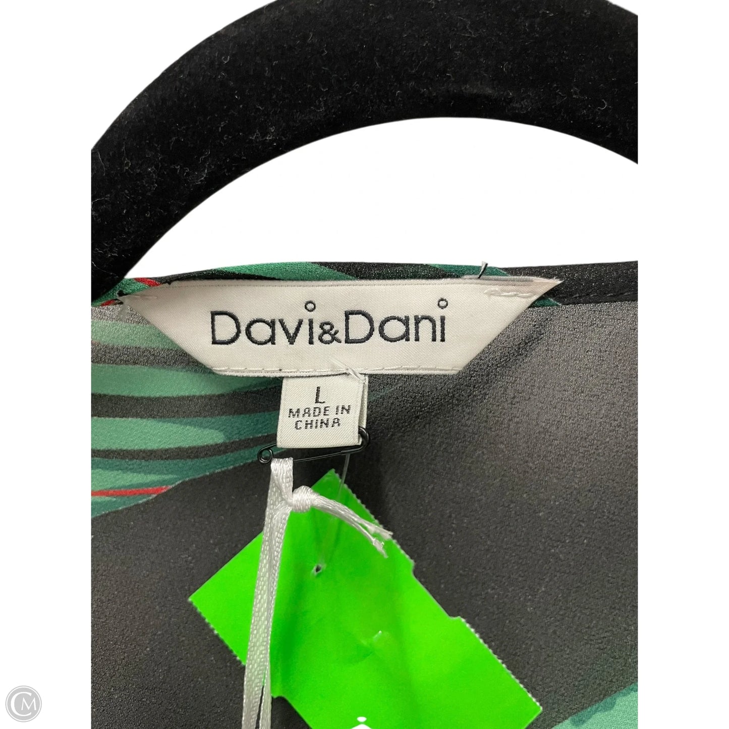 Swimwear Cover-up By Davi & Dani In Tropical Print, Size: L
