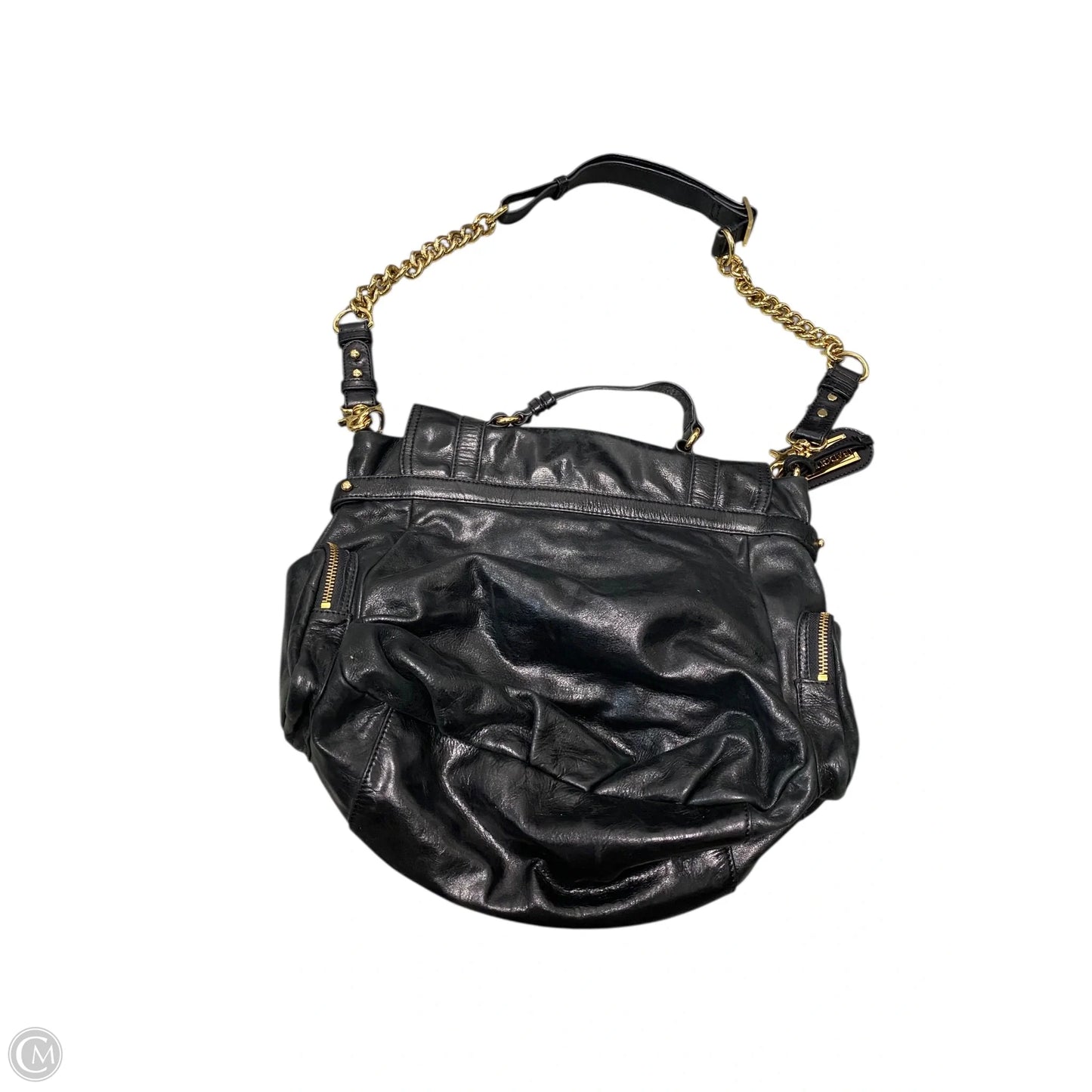 Crossbody Leather By Badgley Mischka, Size: Large