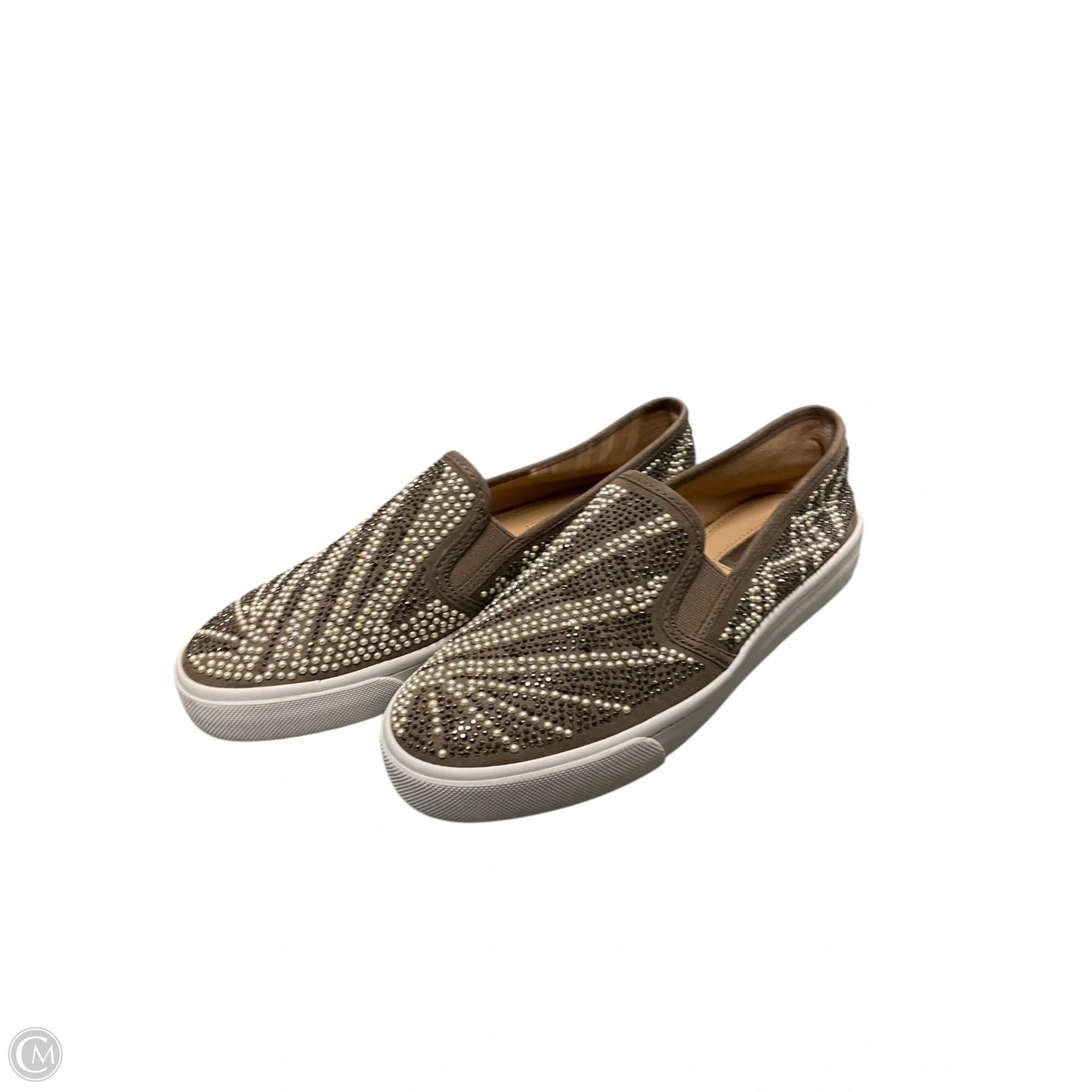 Shoes Flats By Inc In Tan & White, Size: 7