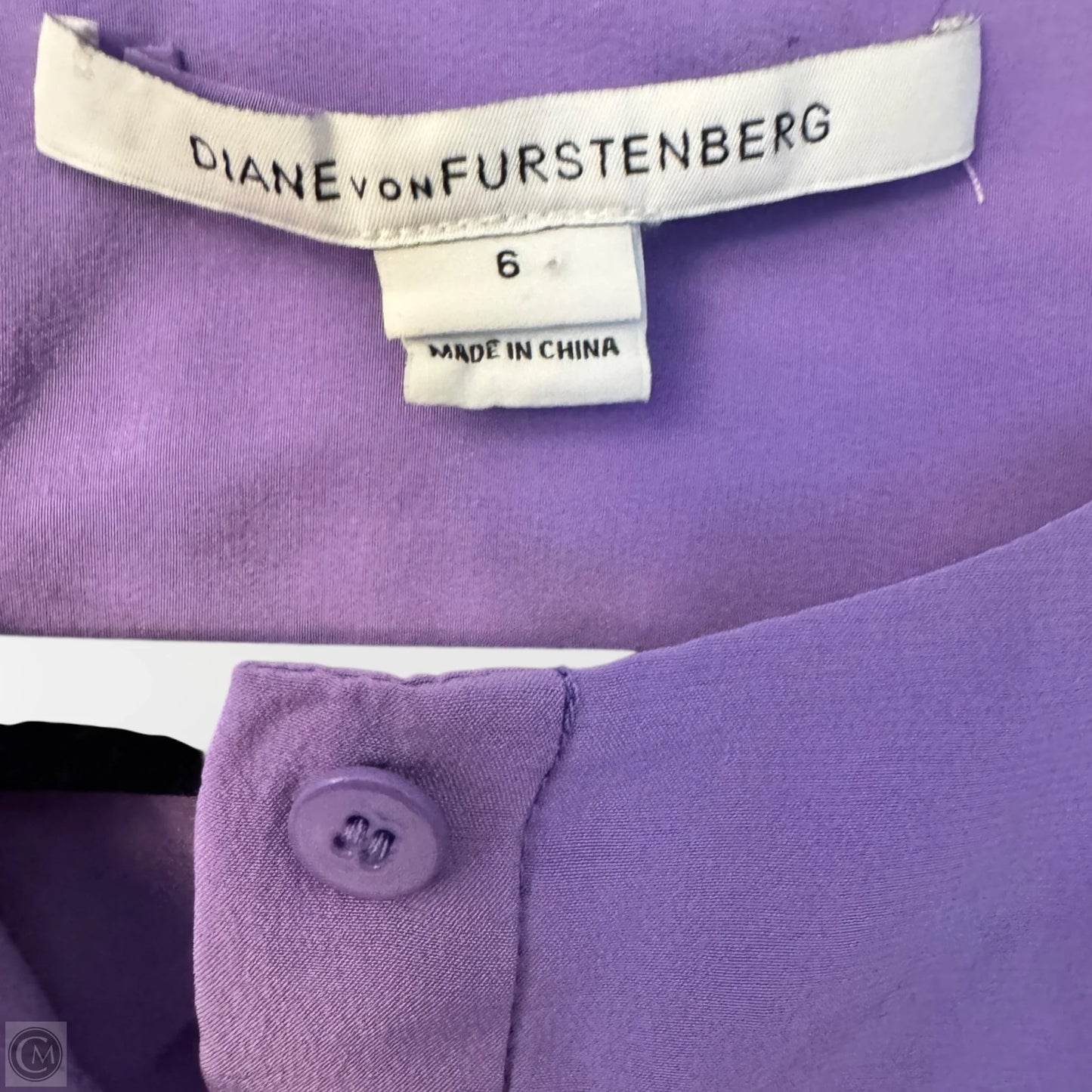 Dress Designer By Diane Von Furstenberg In Purple, Size: 6
