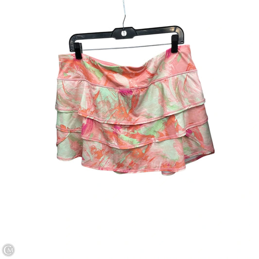 Athletic Skort By Ideology In Multi-colored, Size: Xl