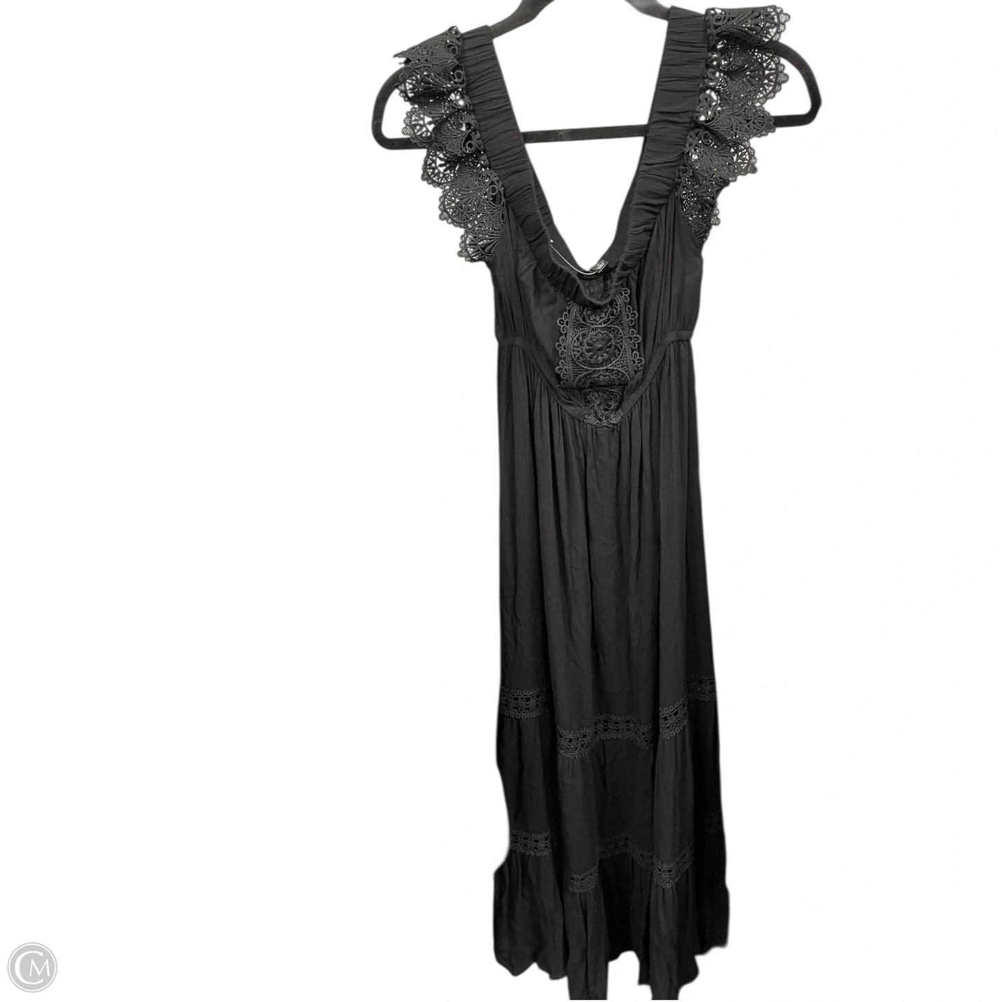 Dress Casual Maxi By Clothes Mentor In Black, Size: M