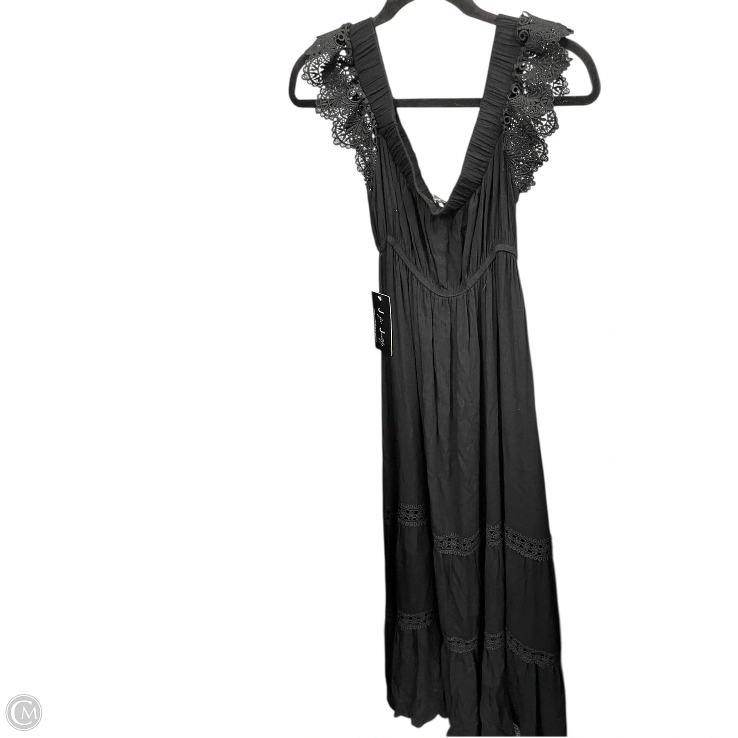 Dress Casual Maxi By Clothes Mentor In Black, Size: M