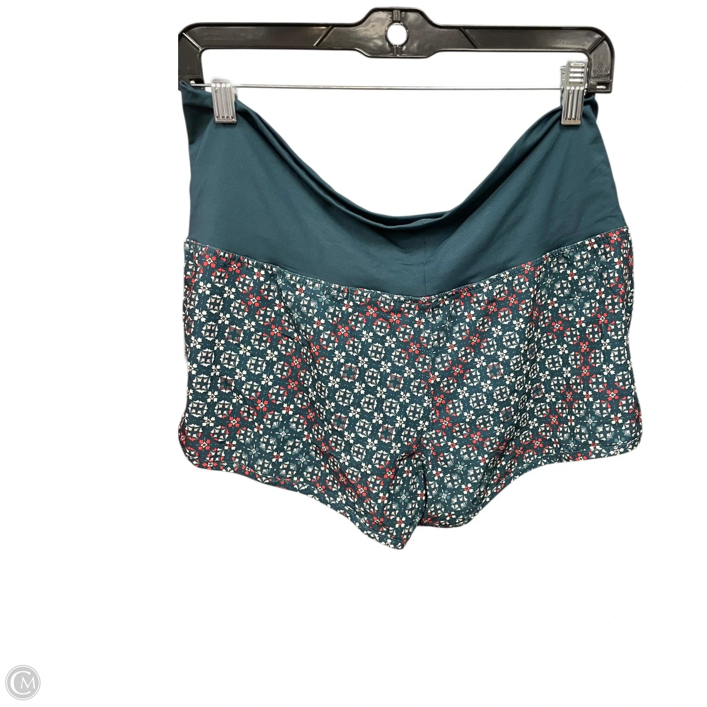 Athletic Shorts By Roxy In Geometric Pattern, Size: Xl