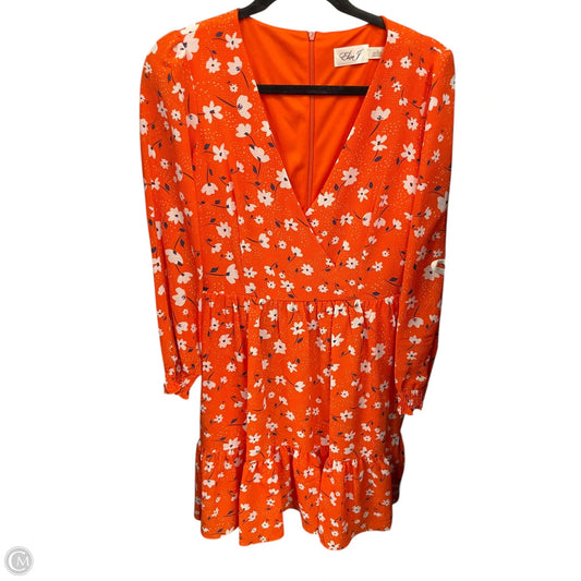 Dress Casual Short By Eliza J In Floral Print, Size: 8