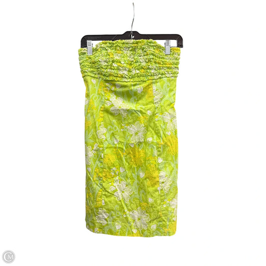 Dress Designer By Lilly Pulitzer In Green, Size: 0