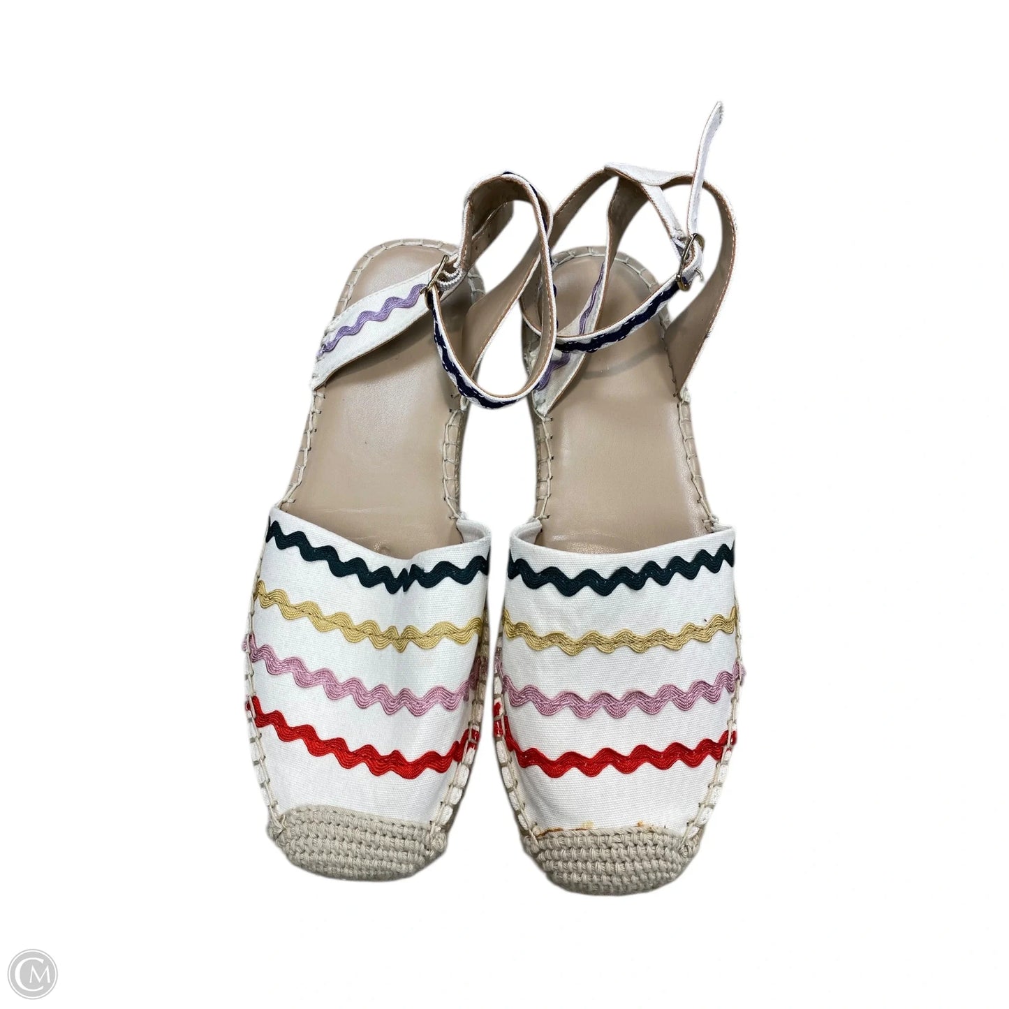 Shoes Flats By Ann Taylor In Cream, Size: 8.5
