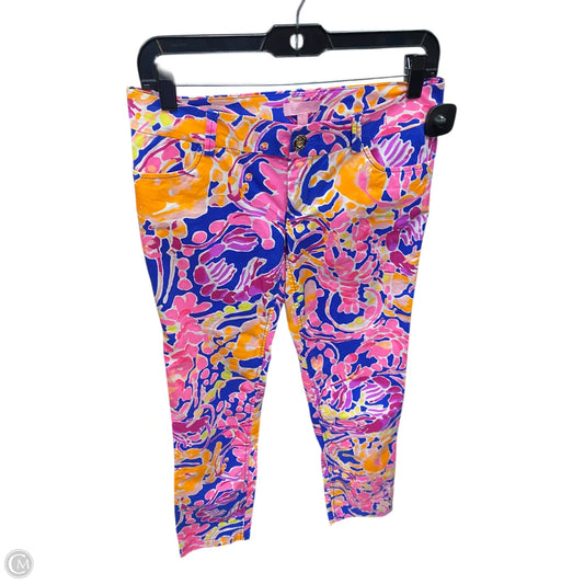 Pants Designer By Lilly Pulitzer In Animal Print, Size: 2