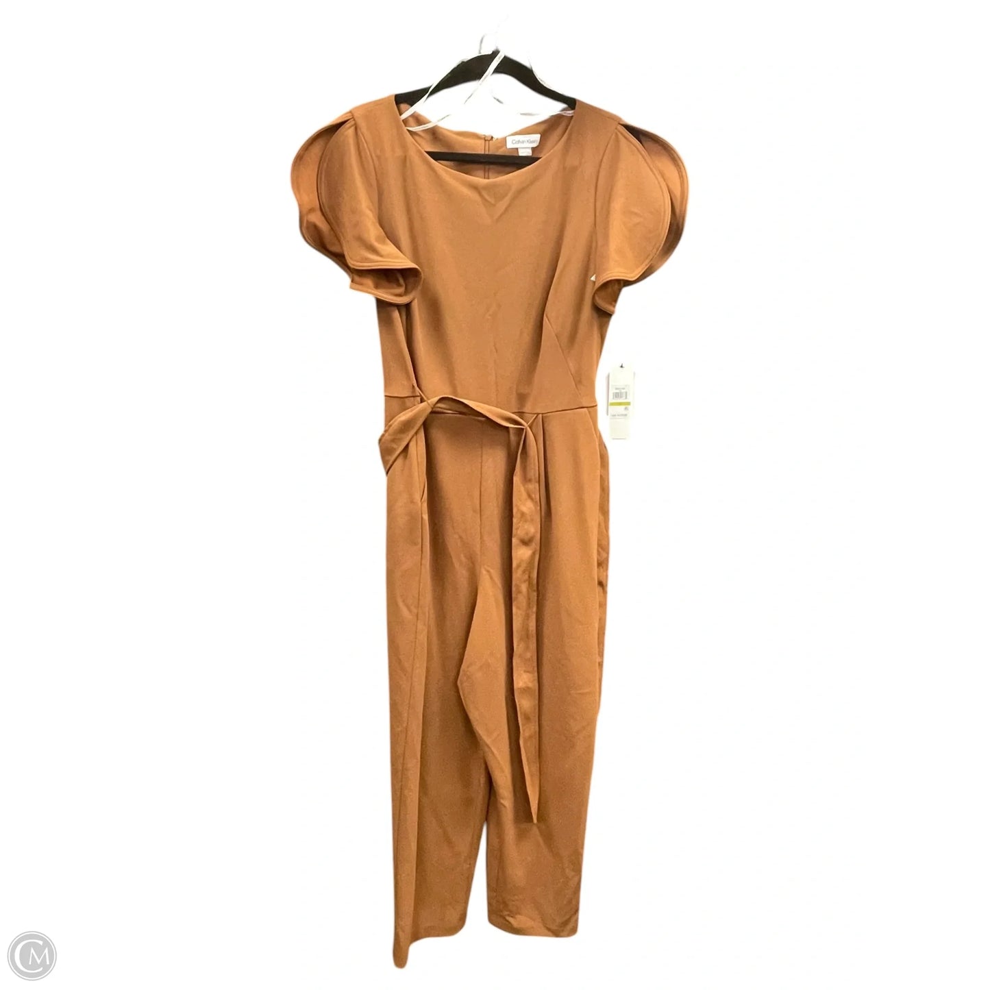 Jumpsuit By Calvin Klein In Brown, Size: 14