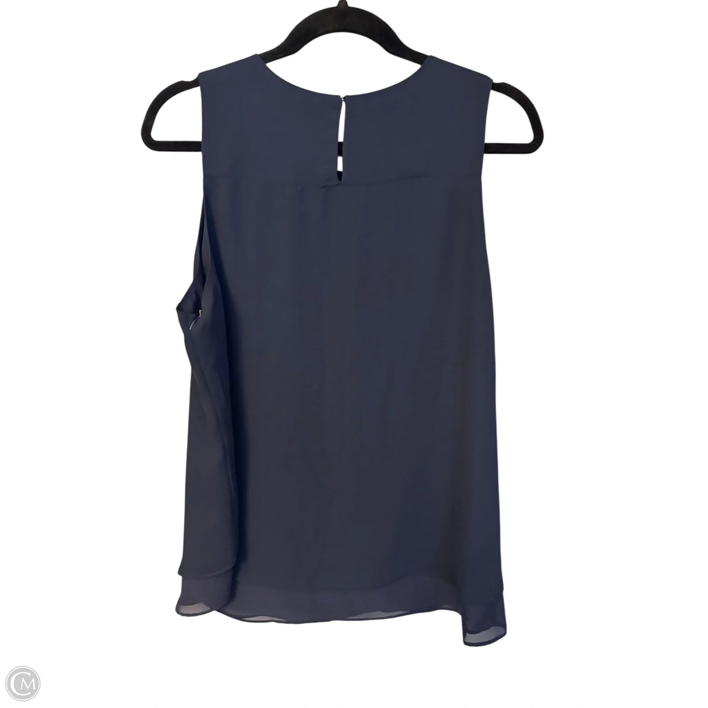 Blouse Sleeveless By Violet And Claire In Blue, Size: L