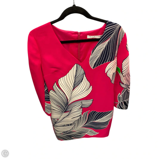 Dress Casual Midi By Trina Turk In Pink, Size: 2