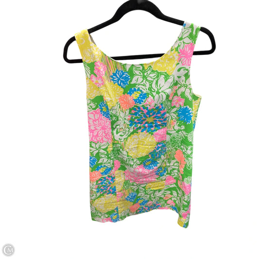 Dress Designer By Lilly Pulitzer In Floral Print, Size: 12