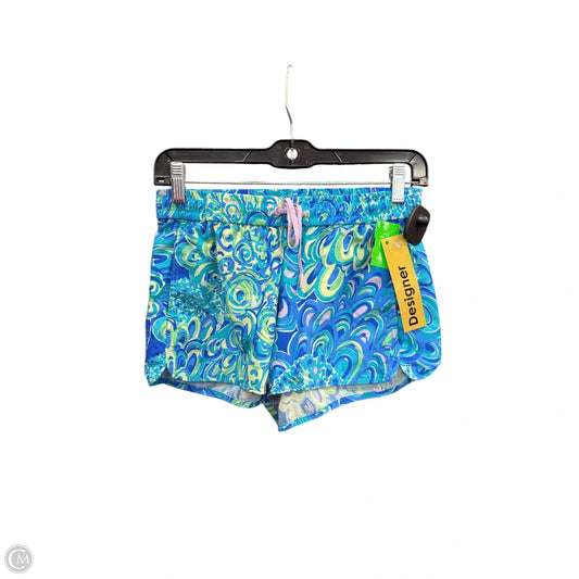Shorts Designer By Lilly Pulitzer In Blue & Green, Size: Xs