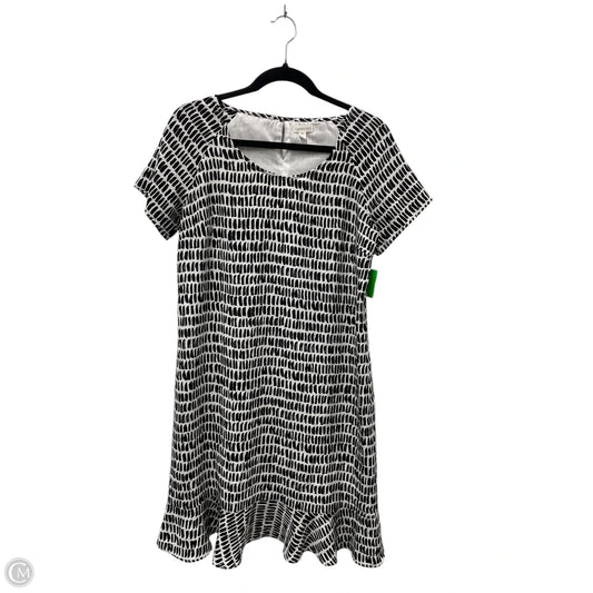 Dress Casual Short By Garnet Hill In Black & White, Size: 4