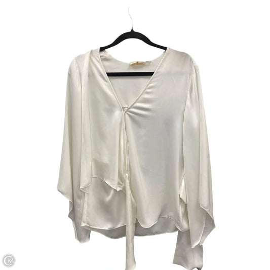 Blouse Long Sleeve By Ramy Brook In Cream