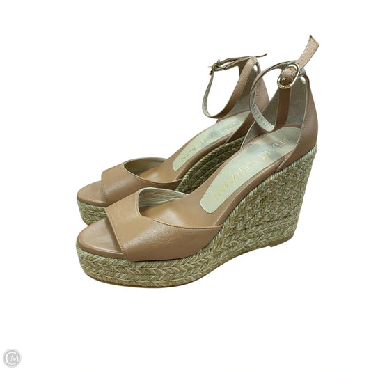 Sandals Designer By Stuart Weitzman In Brown, Size: 8