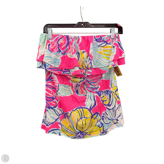 Top Sleeveless Designer By Lilly Pulitzer In Multi-colored, Size: M