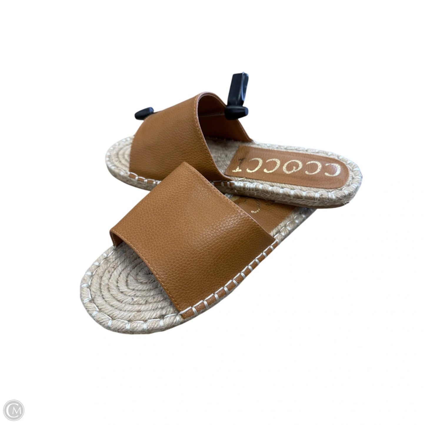 Sandals Flats By Clothes Mentor In Brown, Size: 8