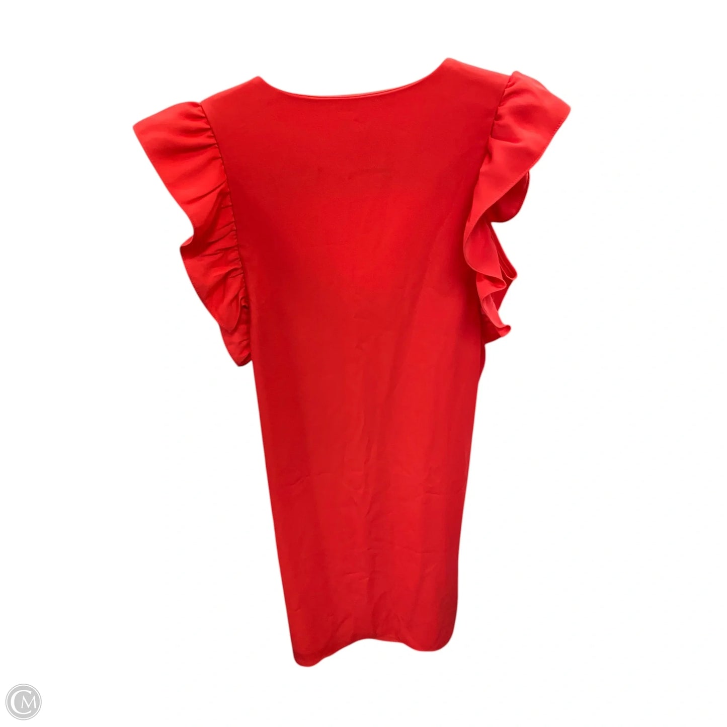 Dress Casual Midi By Chelsea 28 In Red, Size: Xs