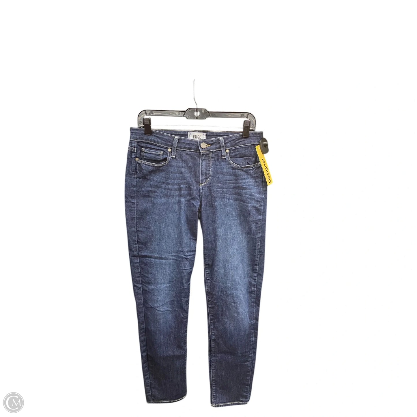 Jeans Cropped By Paige In Blue, Size: 6