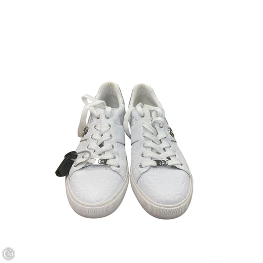 Shoes Sneakers By Clothes Mentor In White, Size: 8.5