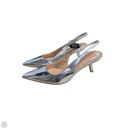 Shoes Heels Stiletto By A New Day In Silver, Size: 8