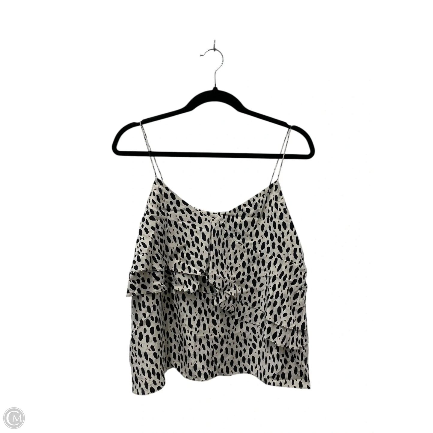 Blouse Sleeveless By J. Crew In Animal Print, Size: 8