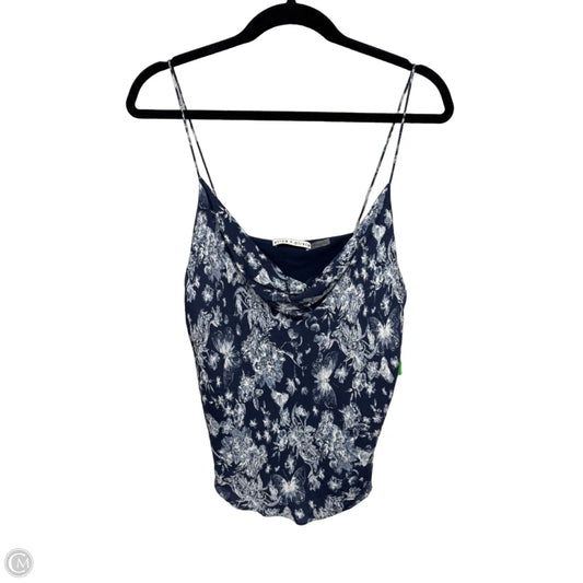 Top Sleeveless Designer By Alice + Olivia In Animal Print, Size: L