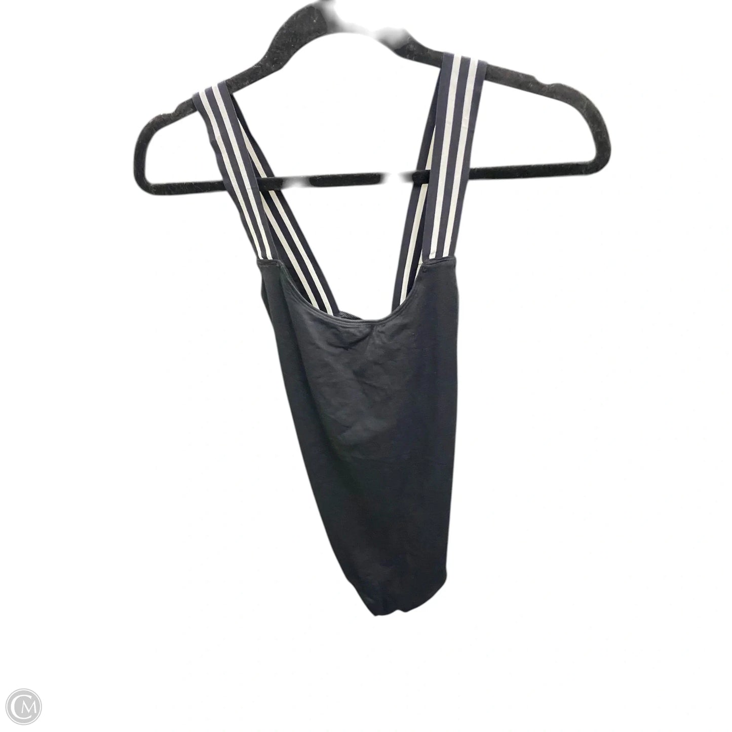 Bodysuit By Clothes Mentor In Black & White, Size: L