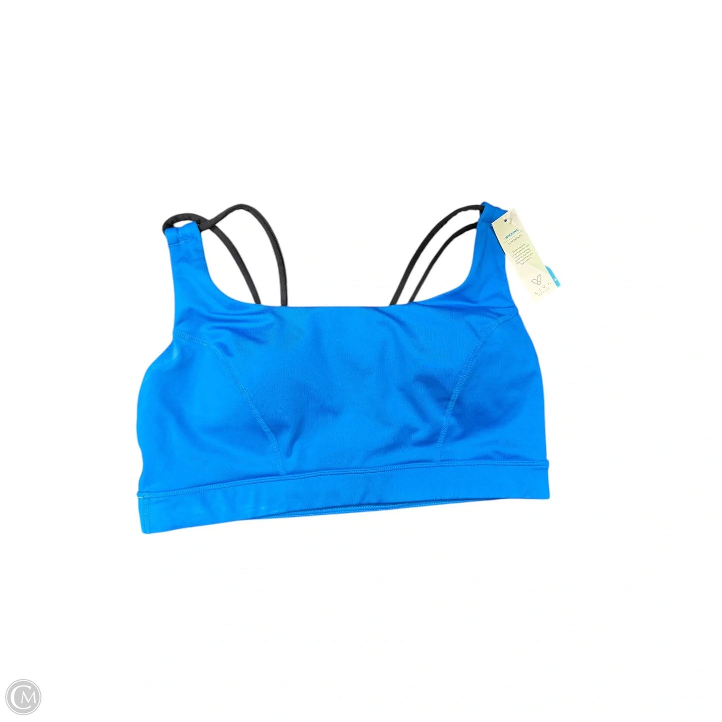 Athletic Bra By Livi Active In Blue, Size: L