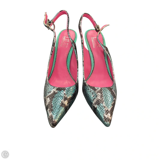 Shoes Heels Stiletto By Cmb In Snakeskin Print, Size: 6