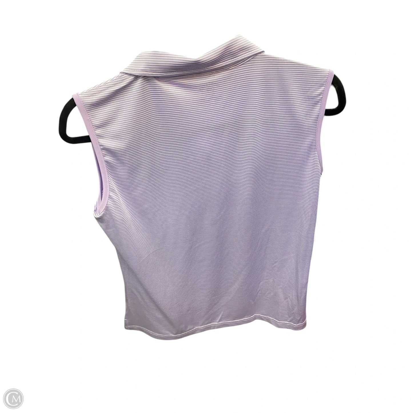Athletic Tank Top By Clothes Mentor In Striped Pattern, Size: M