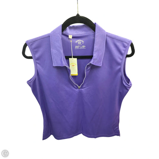 Athletic Tank Top By Clothes Mentor In Purple, Size: M